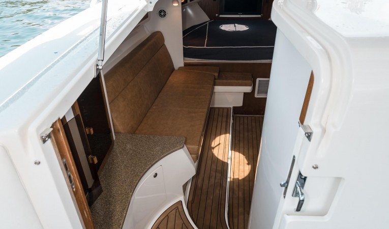 37 Midnight Express Cabin Entrance