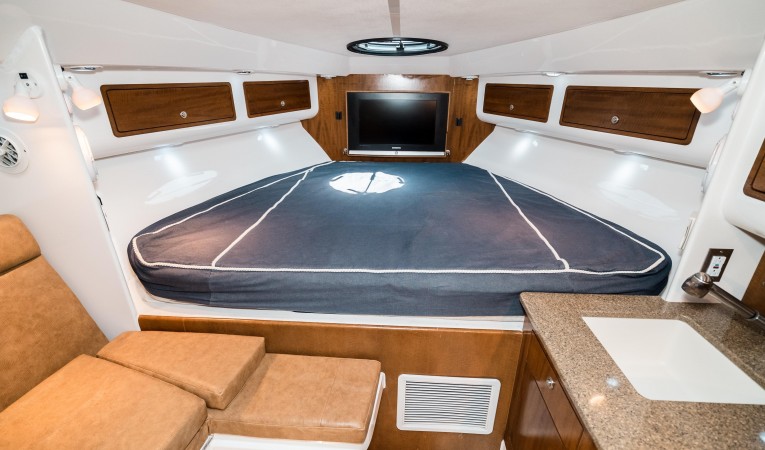 37 Midnight Express Forward Berth