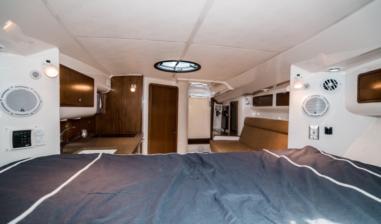 37 Midnight Express Cabin Aft