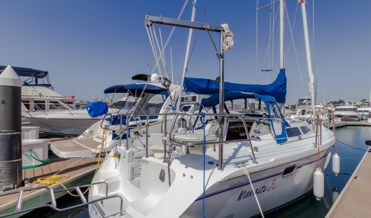 32 Catalina Starboard Transom