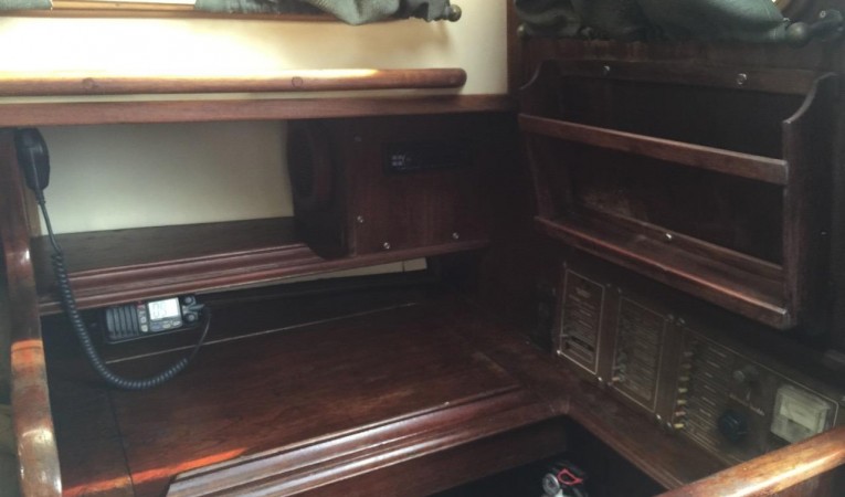 36 Islander Yachts Nav Station