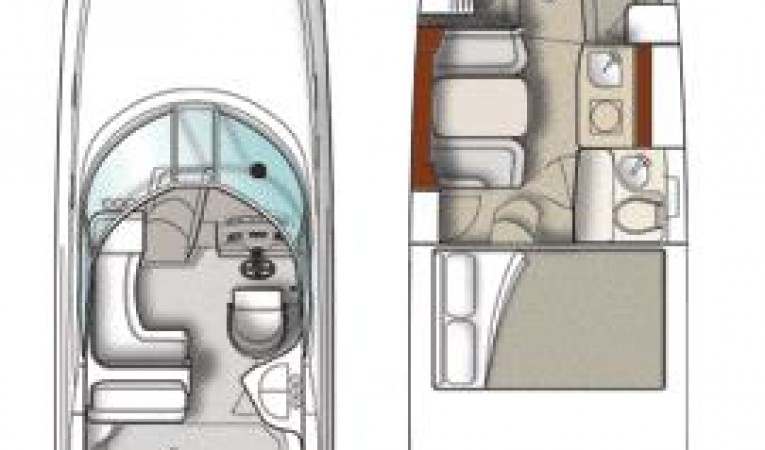 28 Sea Ray Layout