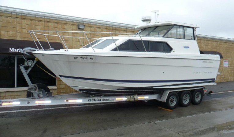 28 Bayliner On the trailer