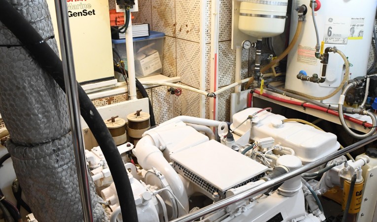 53 DeFever Engine Room