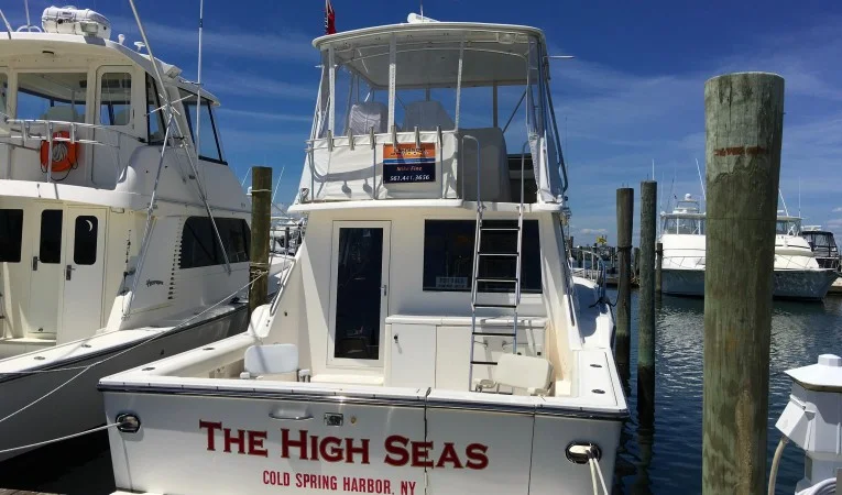 43 Tiara At the Dock
