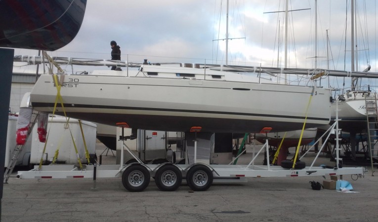 30 Beneteau Optional 2014 Custom Trailer $5,000.