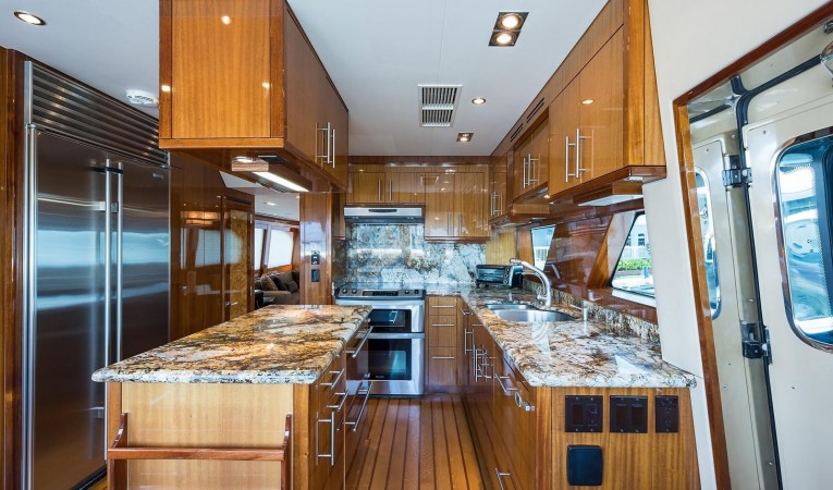 72 Hatteras Galley