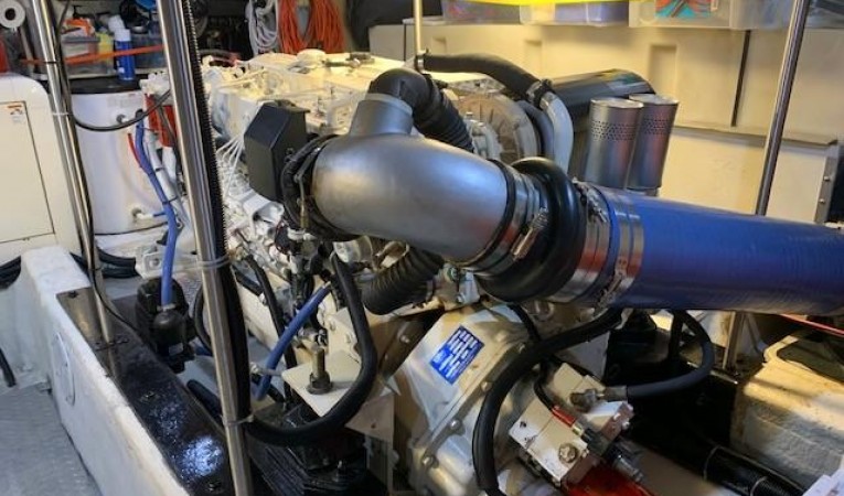 57 Carver Engine room