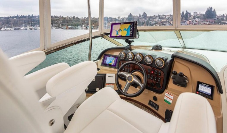 57 Carver Bridge helm forward port