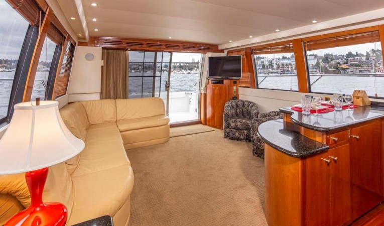 57 Carver Galley aft