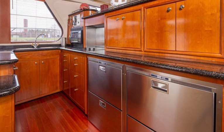 57 Carver View showing how much room in the galley