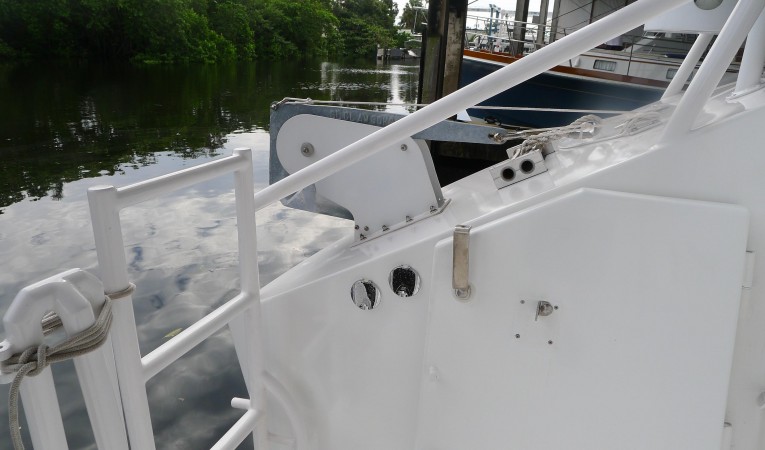 50 Cape Horn Swim Platform/Swim Ladder