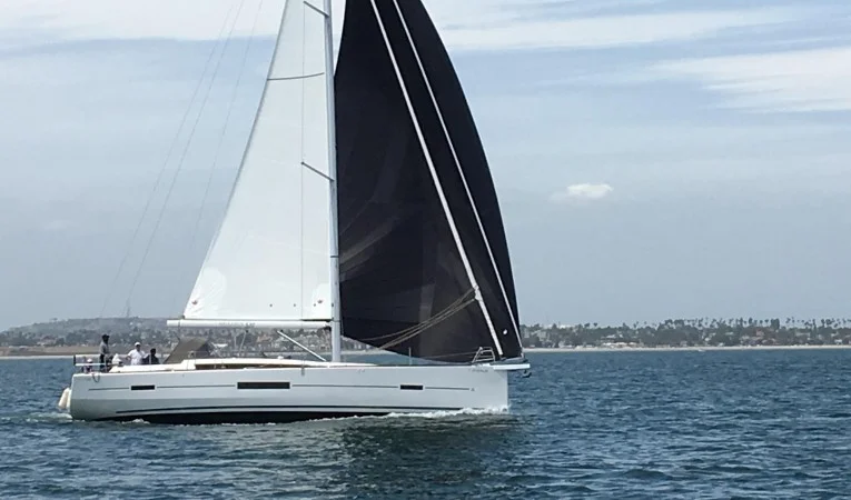 52 Dufour Code Zero Sailing