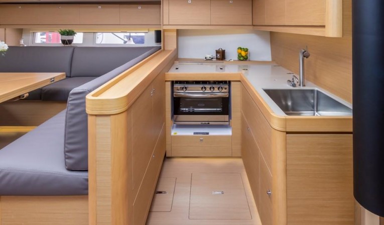 52 Dufour Port Side Galley