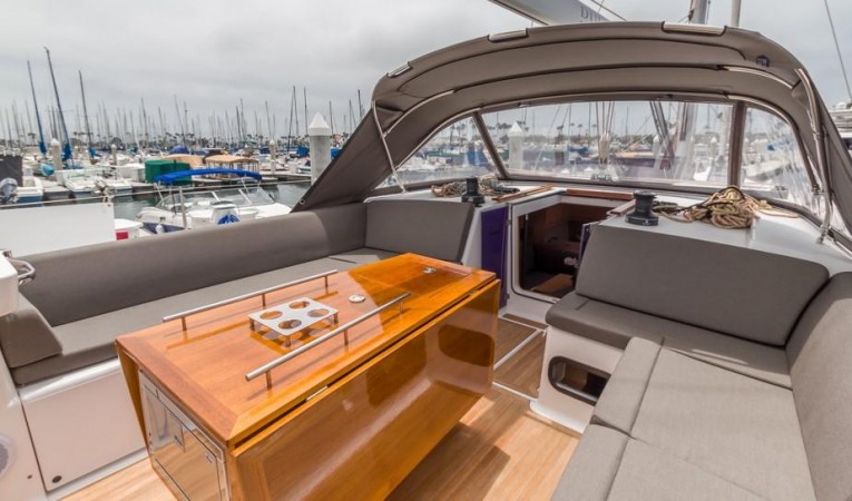 52 Dufour Cockpit Table 2