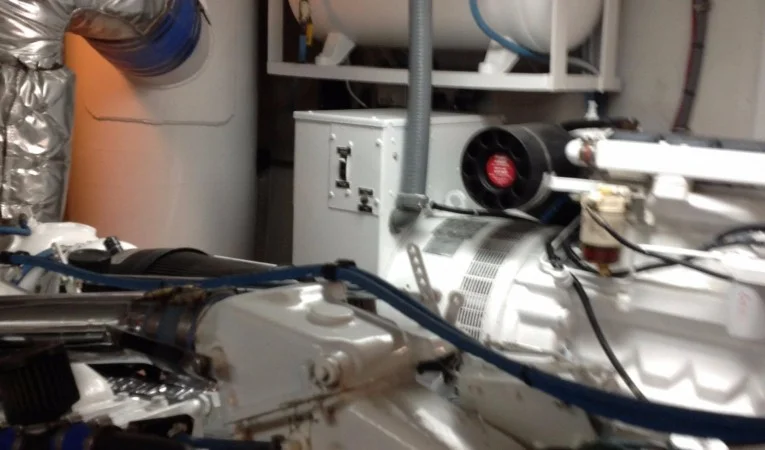 105 Broward ENGINE ROOM
