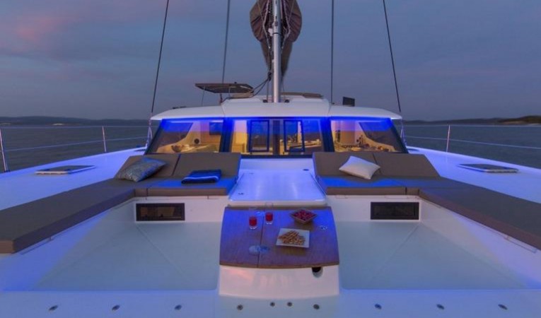 50 Fountaine Pajot Manufacturer Provided Image: Fountaine Pajot SABA 50 Deck