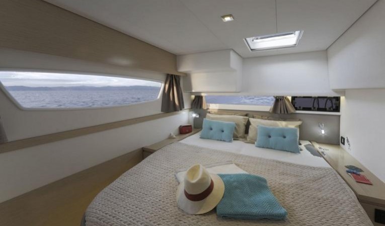 50 Fountaine Pajot Manufacturer Provided Image: Fountaine Pajot SABA 50 Cabin