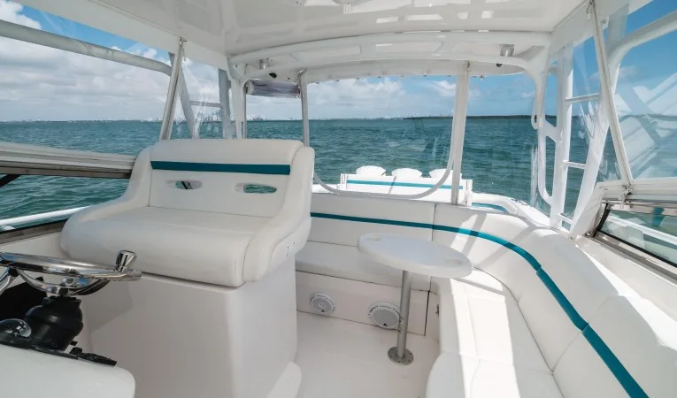 43 Intrepid Helm Deck Aft