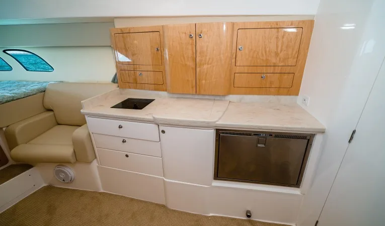43 Intrepid Galley to Stbd