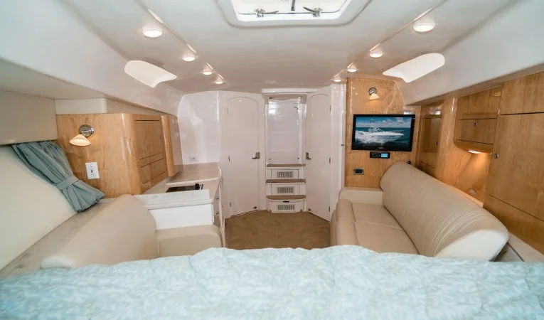 43 Intrepid Cabin LookinAft