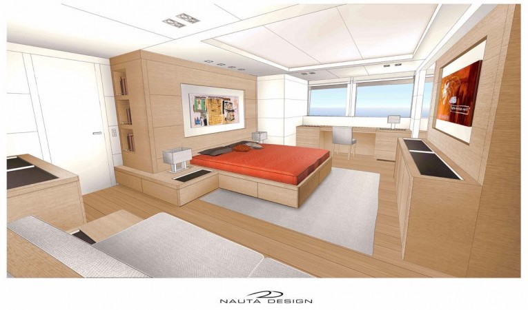 99 Cantiere delle Marche Master Stateroom