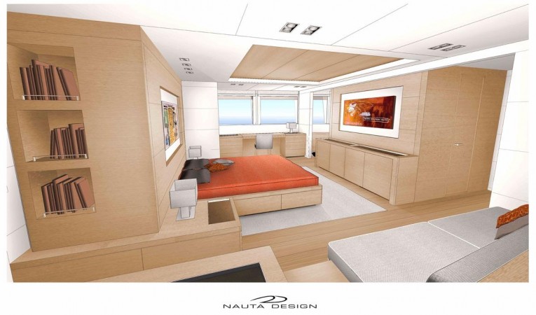 99 Cantiere delle Marche Master Stateroom