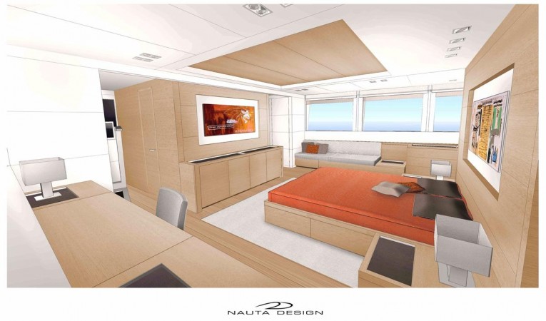 99 Cantiere delle Marche Master Stateroom