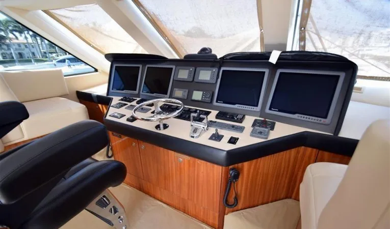 64 Hatteras Helm