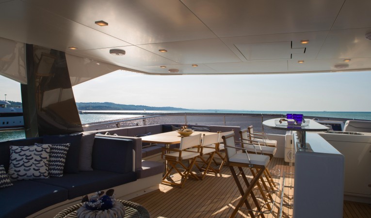 89 Cantiere delle Marche Aft Deck