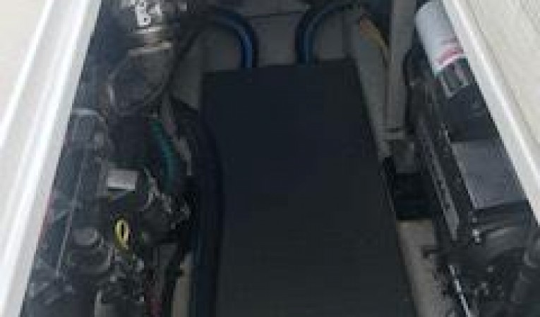 36 Sabre Engine Compartment