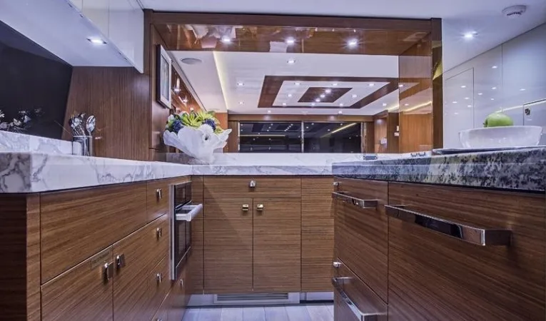 75 Hatteras Galley