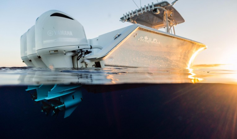 33 SeaHunter Underwater Starboard