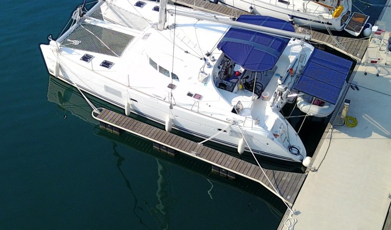 41 Lagoon Overhead view