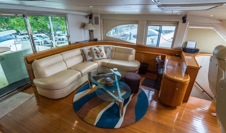 82 Monte Fino Enclosed pilothouse