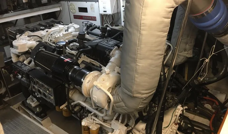 82 Monte Fino Starboard engine