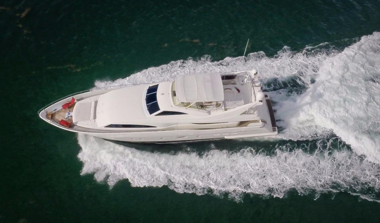 94 Ferretti Yachts Top View