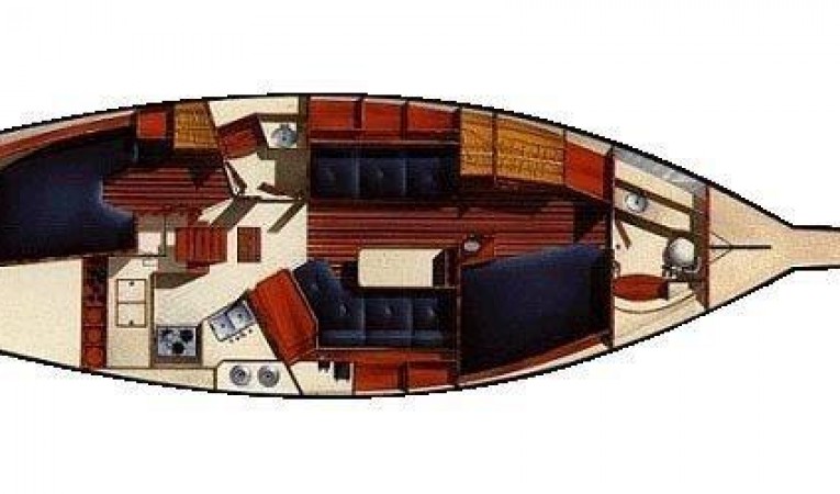 38 Island Packet AMORA II