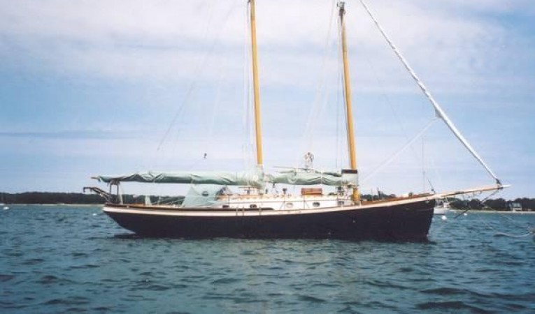 38 Hodgdon Bros. Stadel At Anchor (2004 shot)