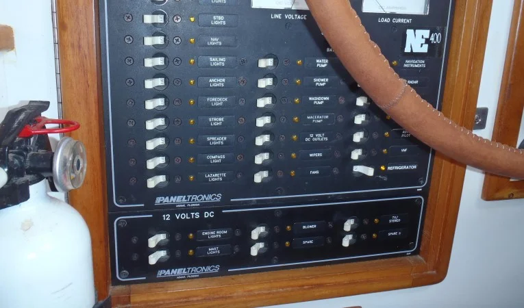 40 Cabo Rico 12 Volt DC Electrical panel