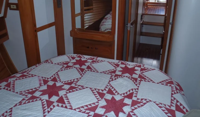 40 Cabo Rico Master stateroom aft