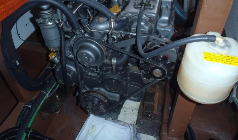 40 Cabo Rico Engine access port side 2