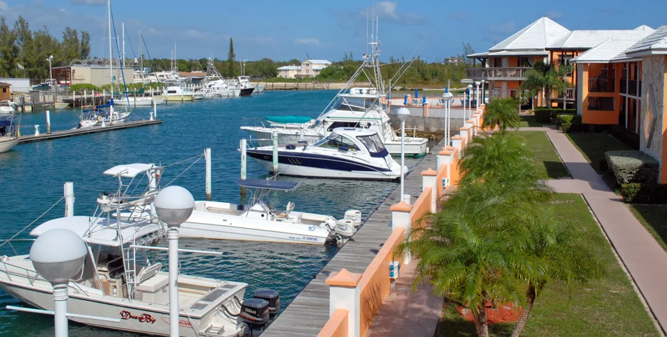 Sunrise Resort and Marina in Freeport, Grand Bahama