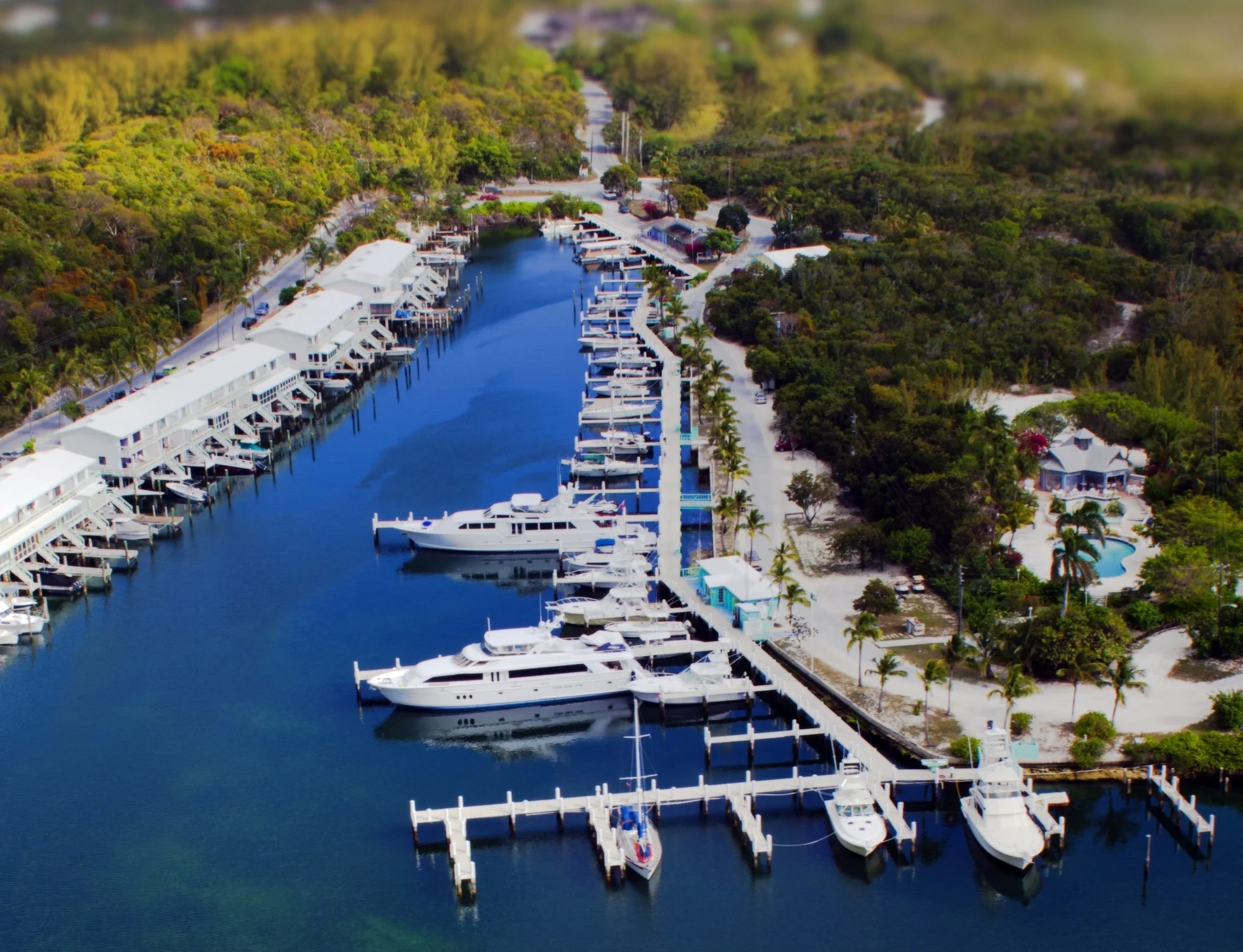 Great Harbour Cay Marina in Berry Islands, Bahamas