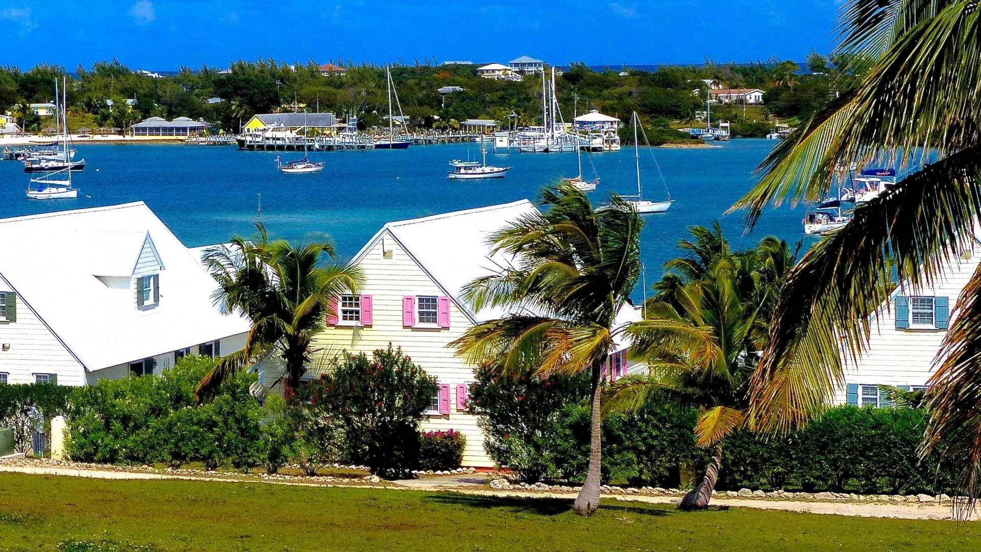 Bluff House Marina in Abaco, Bahamas