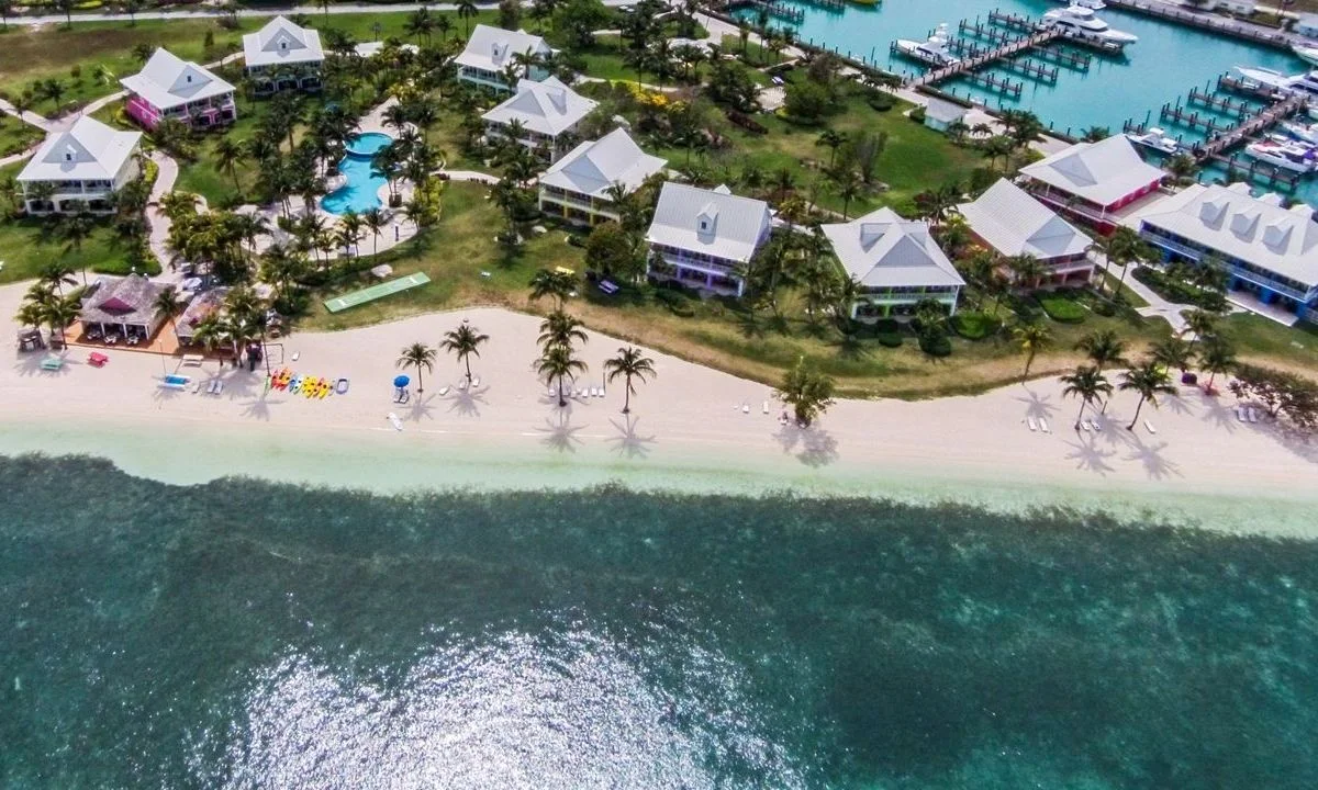 Old Bahama Bay Marina in Grand Bahama Island, Bahamas