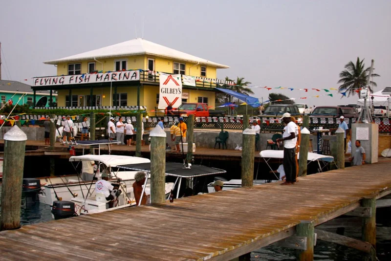 Flying Fish Marina in Long Island, Bahamas