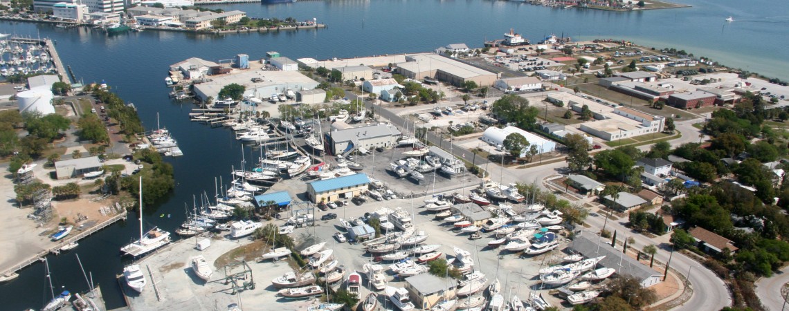 Sailor's Wharf Yacht Yard in St. Petersburg, FL
