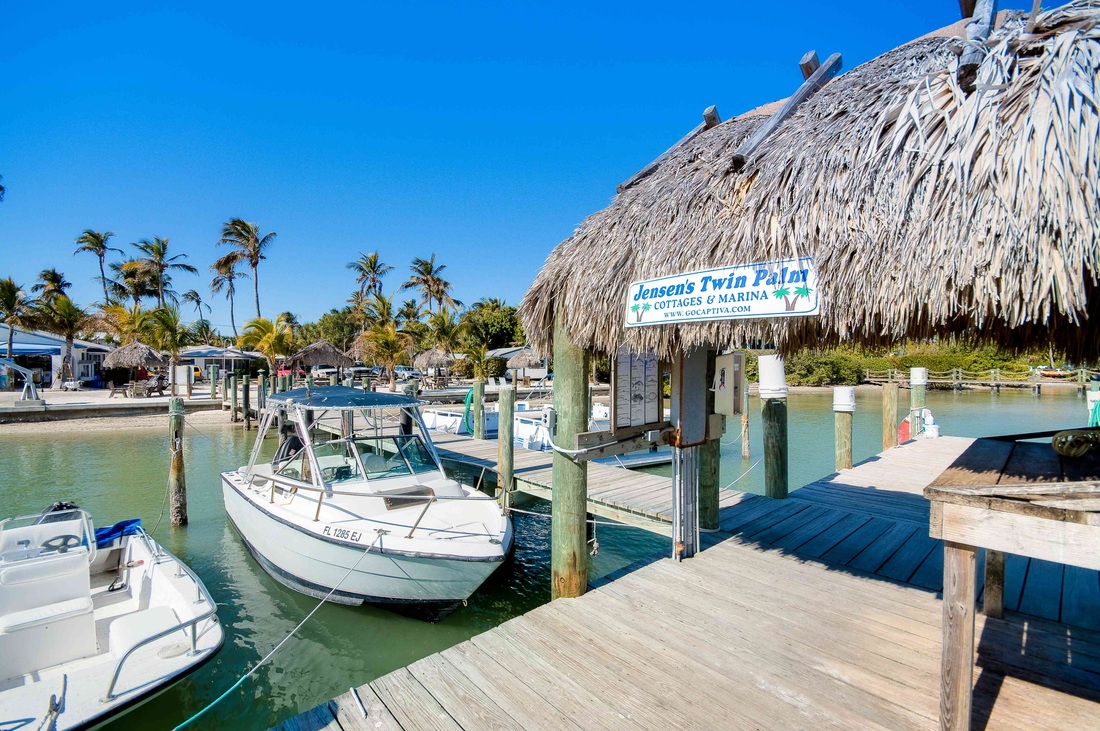 Jensen's Twin Palm Cottages and Marina in Captiva, FL