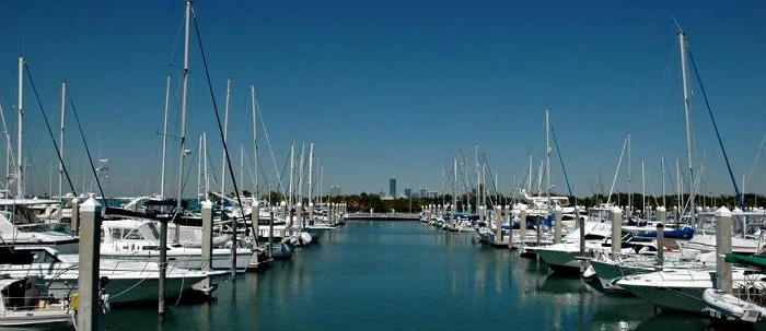 Crandon Park Marina in Key Biscayne, FL